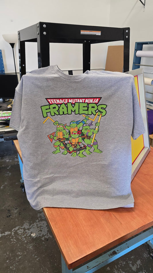 Teenage Mutant Ninja Framers Graphic Tee